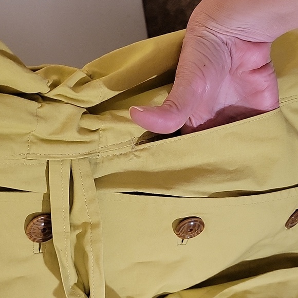 CAbi safari dress in lime XL - Picture 7 of 11